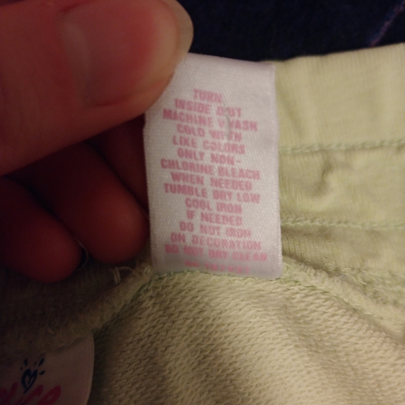 HP yellow green shorts girls juniors size 14 - Picture 4 of 5